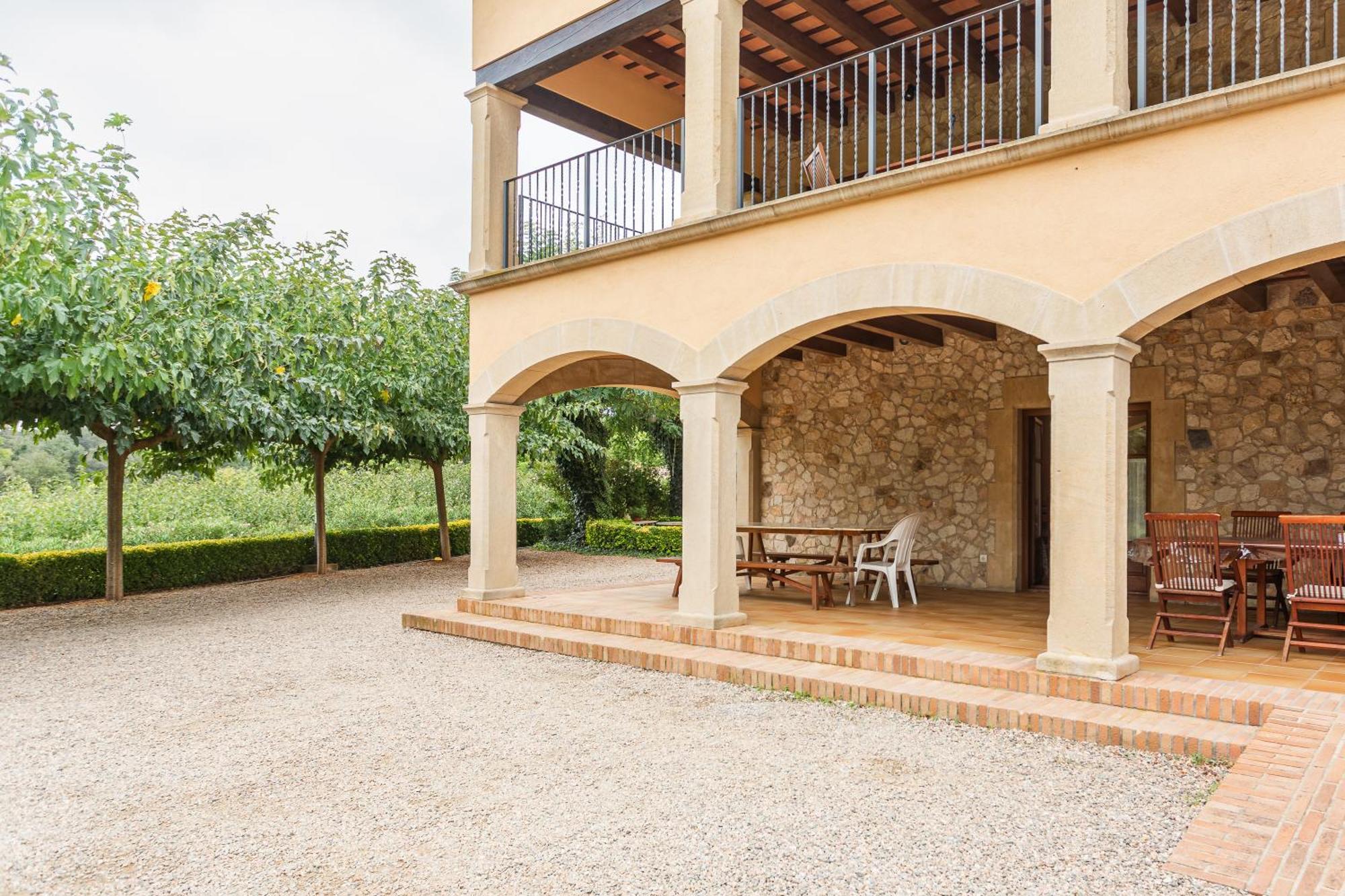 Rural Mas Vila Fogas de Tordera ภายนอก รูปภาพ