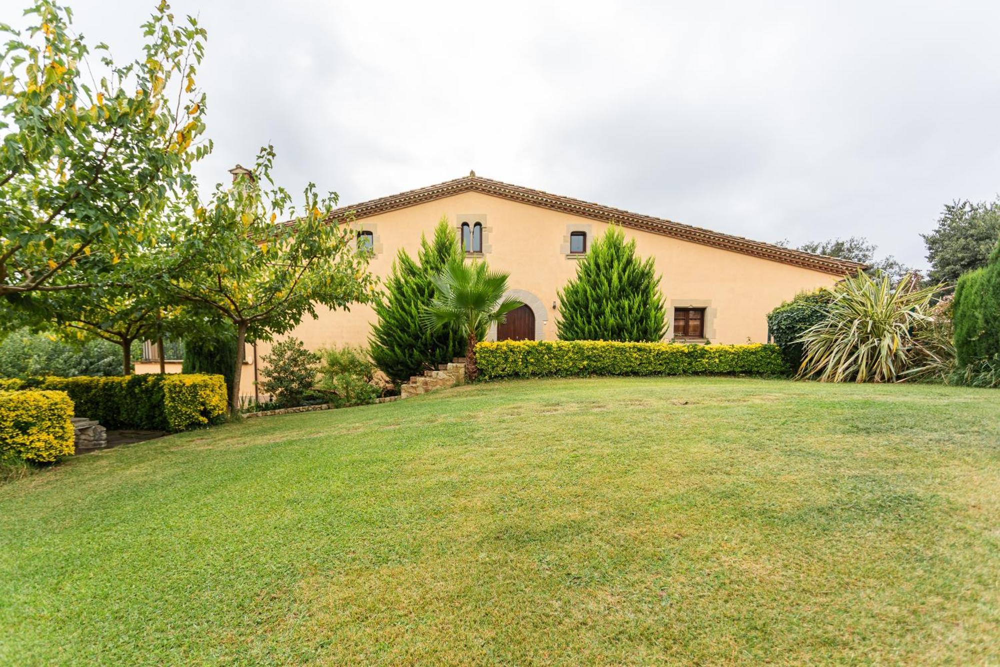 Rural Mas Vila Fogas de Tordera ภายนอก รูปภาพ